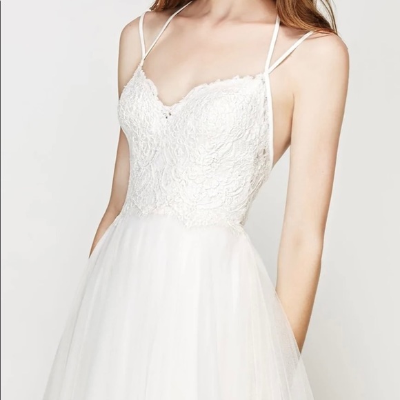 Willowby by Watters Madeira is a whimsical A-line gown! Immaculate condition - Picture 3 of 6